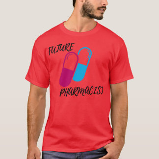 T-shirt Futur pharmacien drôle hommes cadeau femmes cadeau