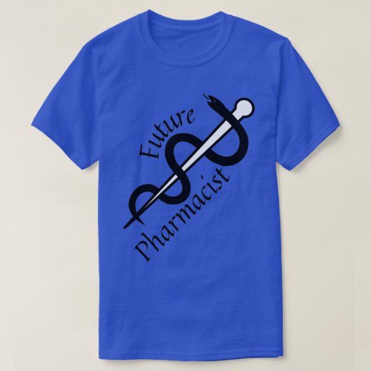 T-shirt Futur pharmacien drôle hommes cadeau femmes cadeau (Design devant)