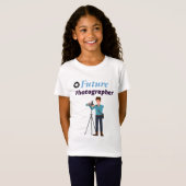 T-Shirt Futur photographe (Devant entier)