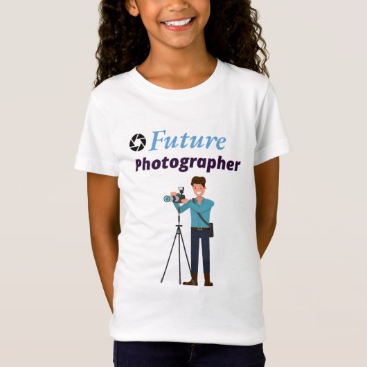 T-Shirt Futur photographe (Devant)