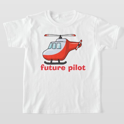 T-shirt Futur pilote (Poser)