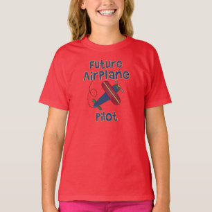 T-shirt Futur pilote d'avion