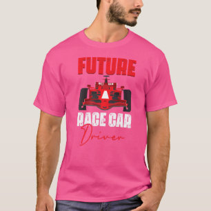 T-shirt Futur pilote de voiture de course Course automobi