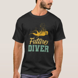 T-shirt Futur Plongée Plongée Plongée Aquaholic Plongée Pl