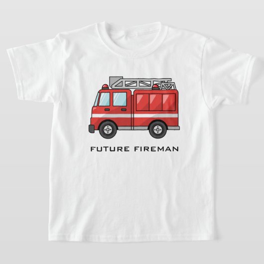 T-shirt Futur pompier (Poser)