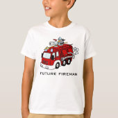 T-shirt Futur pompier (Devant)