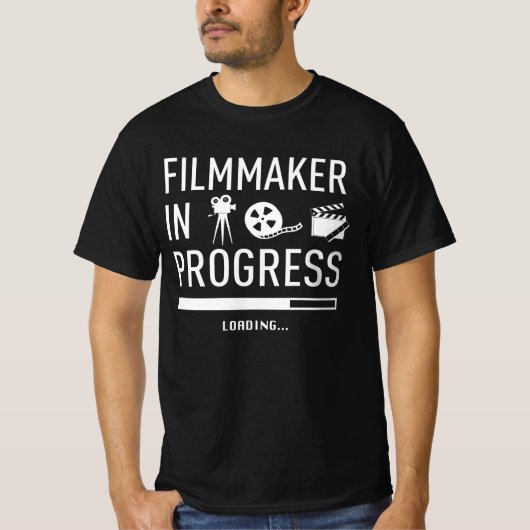 T-shirt Futur réalisateur en cours - Film Student (Devant)