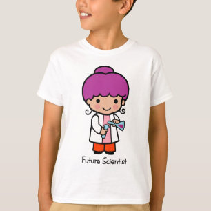 T-shirt Futur scientifique - fille