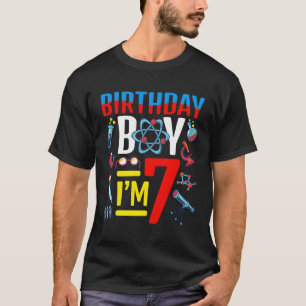 T-shirt Futur scientifique J'AI 7 ans Py