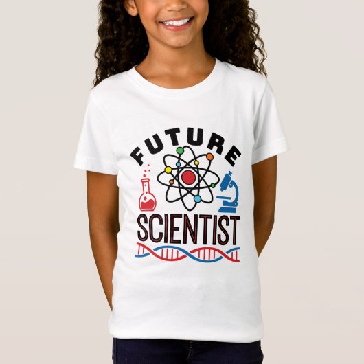 T-Shirt Futur scientifique Lover STEM (Devant)