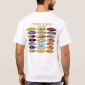 T-SHIRT FUTUR SURFER DANS LA FABRICATION (Dos)