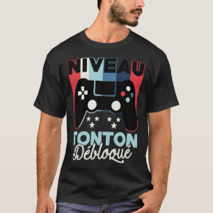 T-shirt Futur Tonton Gamer Faire-part Grossesse oncle B