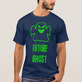 T-shirt Futur vert fantôme