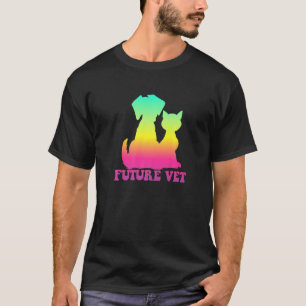 T-shirt Futur Vet Fun Vétérinaire Premium étudiant