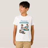 T-shirt Futur Vétérinaire (Devant entier)