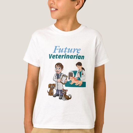 T-shirt Futur Vétérinaire (Devant)