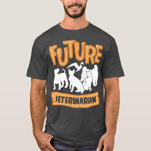 T-shirt Futur Vétérinaire Vet School Cadeau étudiant