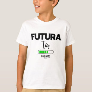 T-shirt Futura tía cargando