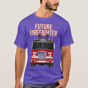 T-shirt Future American Firefighter Boys Fire Department T