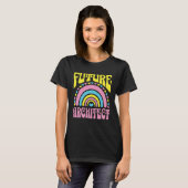T-shirt Future Architect Bright Retro Rainbow Architects T (Devant entier)