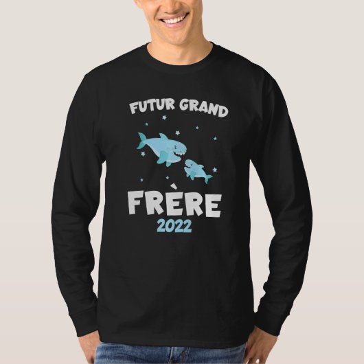 T-shirt Future Big Brother 2022 requin (Devant)