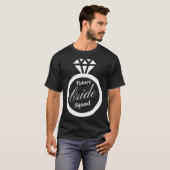 T-shirt Future bride squad Future bride bridsmaid wedding (Devant entier)