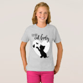 T-shirt FUTURE CHAT FEMME FILLE Kitty Chat Chemise (Devant entier)