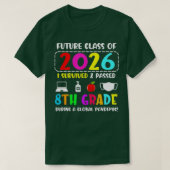 T-shirt Future Class Of 2026 8th Grade Graduation 2022 Stu (Design devant)
