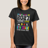 T-shirt Future Class Of 2027 8e Grade Student Graduatio (Devant)