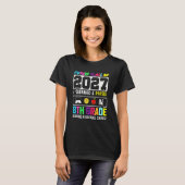 T-shirt Future Class Of 2027 8e Grade Student Graduatio (Devant entier)