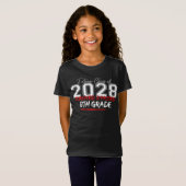 T-Shirt Future Class Of 2028 I Survived & Passed 8th Grade (Devant entier)