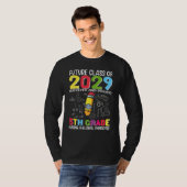 T-shirt Future Class Of 2029 I Survived Passé 5e année G (Devant entier)