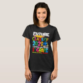 T-shirt Future Class Of 2029 I Survived Passé 5e année G (Devant entier)