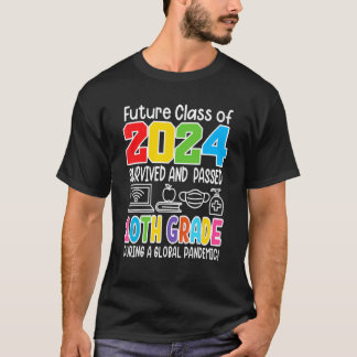 T-shirt Future Classe De 2024 I Diplôme D'École I Dixième 