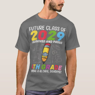 T-shirt Future Classe de 2029 I Diplôme d'études I Quatriè
