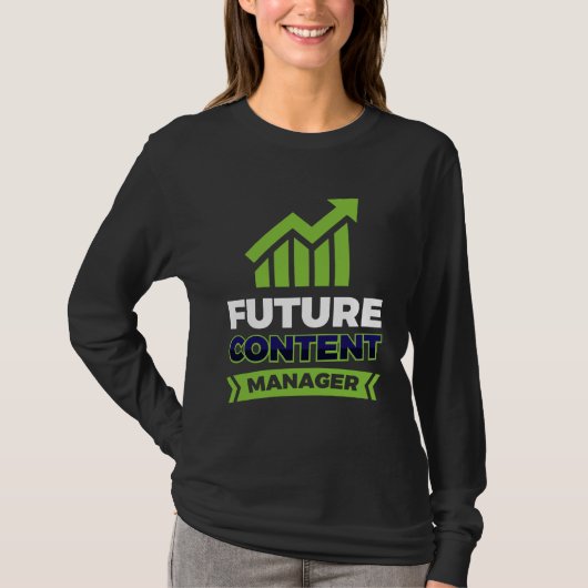 T-shirt Future Content Manager (Devant)