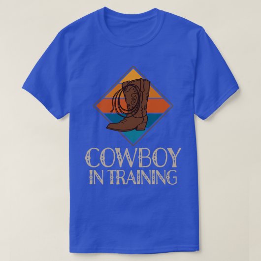 T-shirt Future Cowboy en formation (Design devant)