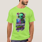 T-shirt Future Énergie ⚡ Cyber Rebelle (Devant)