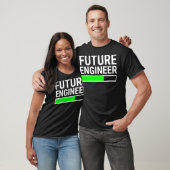 T-shirt Future Engineer Loading Bar  Cool Graduation  Gift (Unisexe)