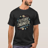 T-shirt Future Engineer STEM Tech Circuit Design (Devant)