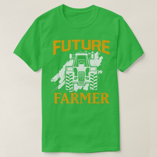 T-shirt Future Farmer Tractor Lover Farm Farming Farmer (Design devant)