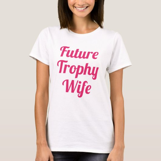 T-shirt Future femme trophée (Devant)