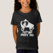T-Shirt Future fille de Derby, conception de patinage de (Devant)