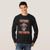 T-shirt Future Firefighter Men Women Thin Red Line Firefig (Devant entier)