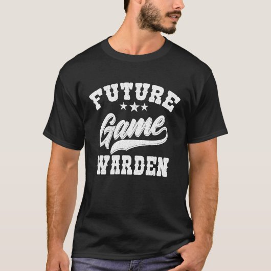 T-shirt Future Game Warden Wildlife Officer (Devant)