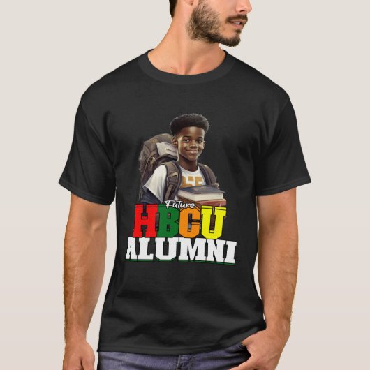 T-shirt Future HBCU Alumni Apparel Historical Black colleg (Devant)