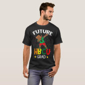 T-shirt Future HBCU Grad Graduate Afro Black Boy College G (Devant entier)