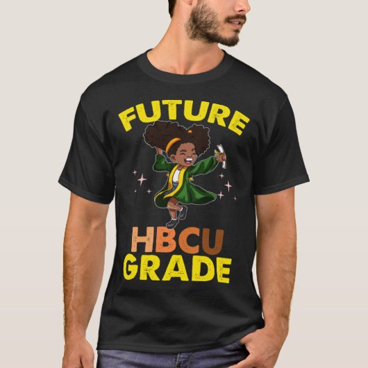 T-shirt Future HBCU Grad History Black College Youth Kids (Devant)