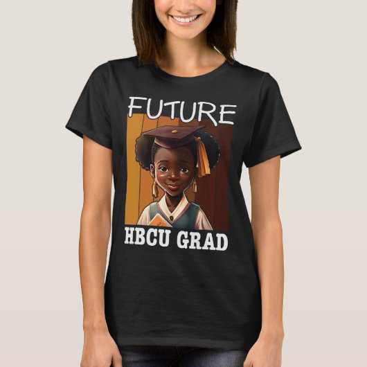 T-shirt Future HBCU Grad History Black College Youth Kids (Devant)