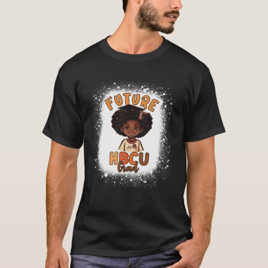 T-shirt Future HBCU Graduate Afro Black College Graduation (Devant)
